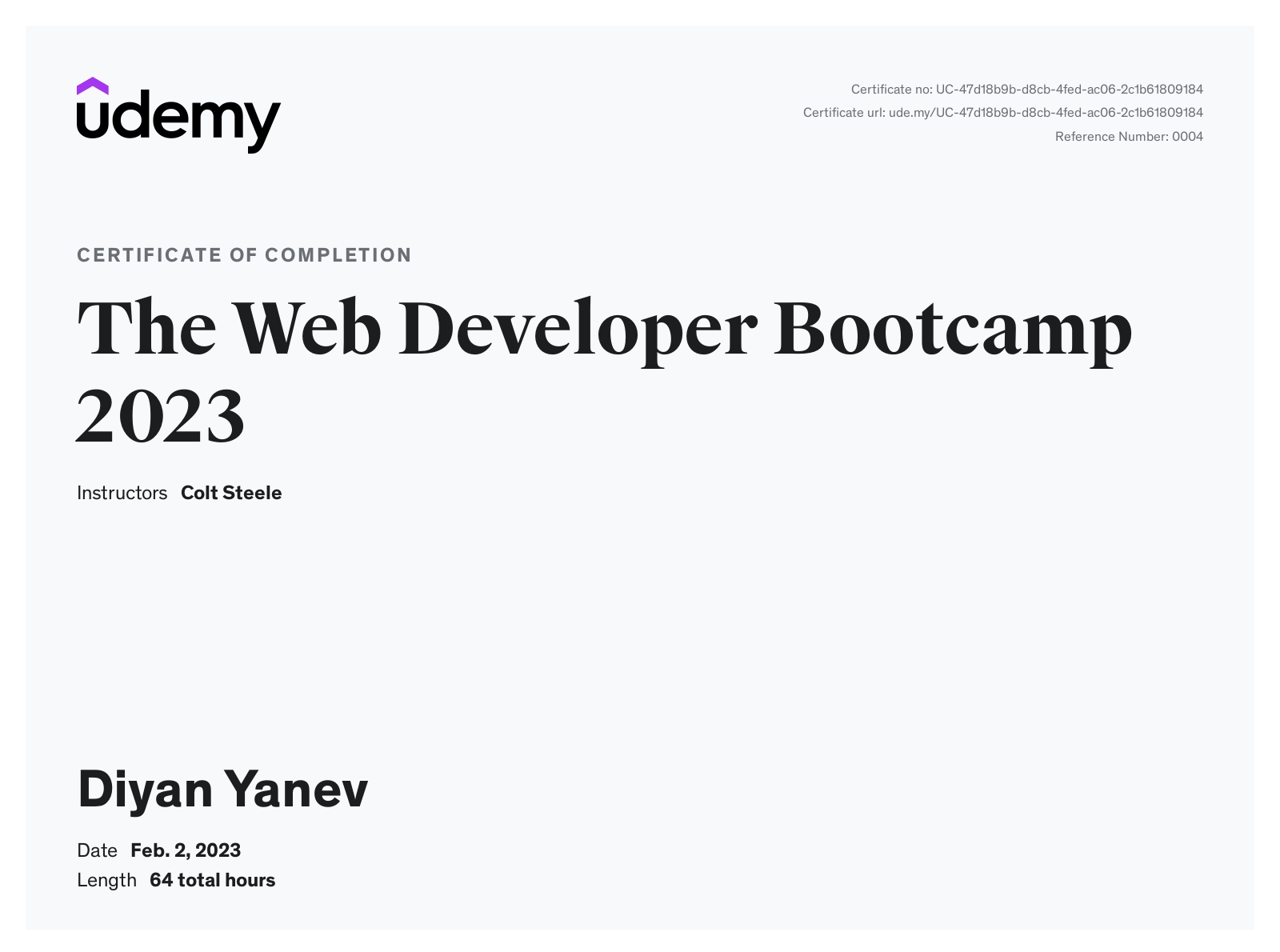 Full Stack Web Development Bootcamp